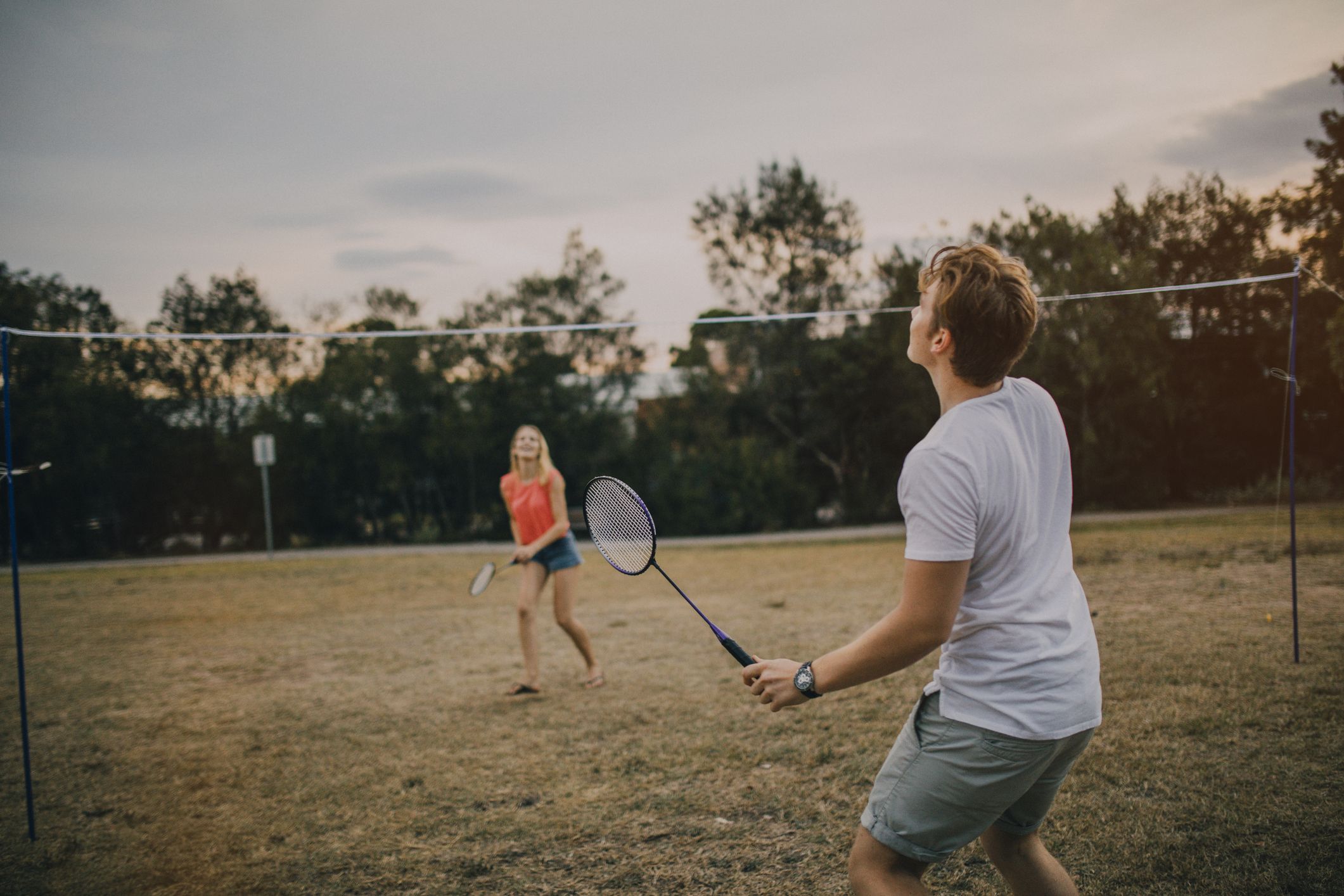 Easy Racket Game Paddle Ball Game Best Badminton Family Lawn Game 