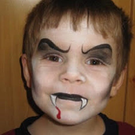 30 Easy Halloween Face Paint Ideas - Halloween Makeup Ideas for Kids 2020