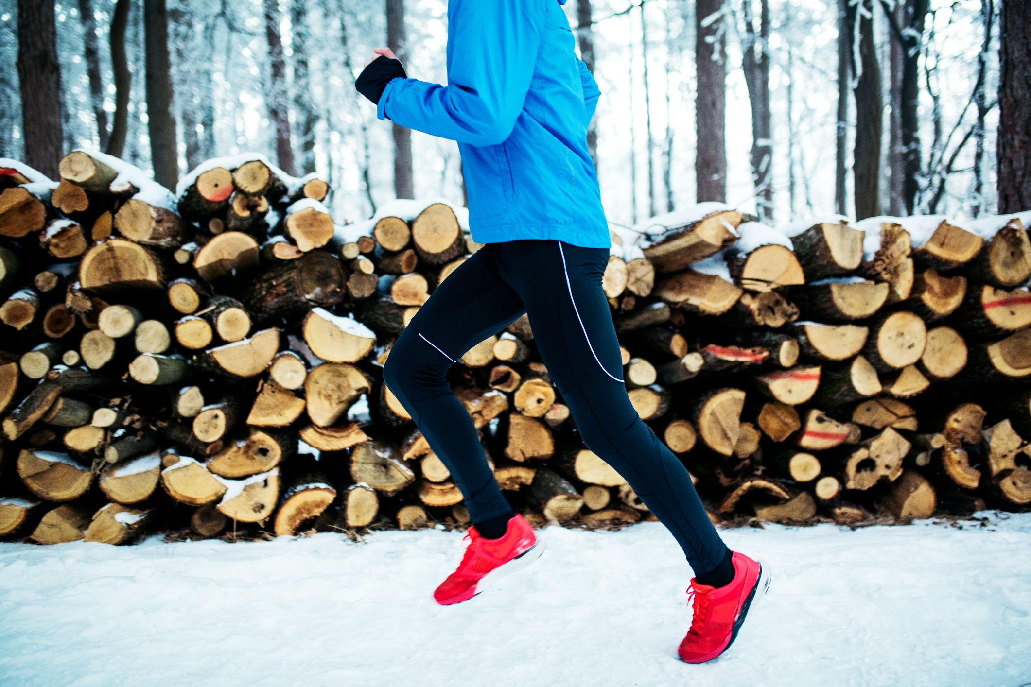 winter running equipment