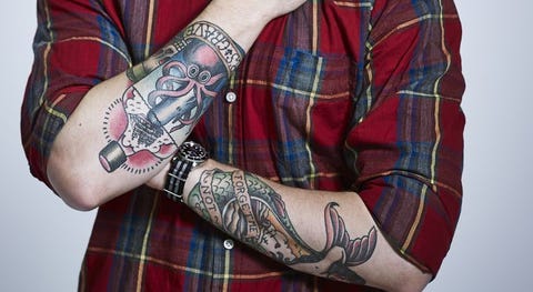 Arm tattoo man