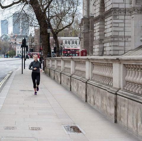 Young Woman Jogs Along Deserted Whitehall In Central London News Photo 1585906080 ?crop=0.668xw 1.00xh;0.158xw,0&resize=480 *