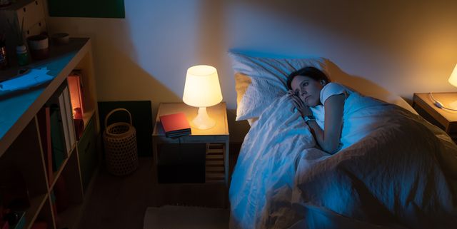 young woman suffering from insomnia