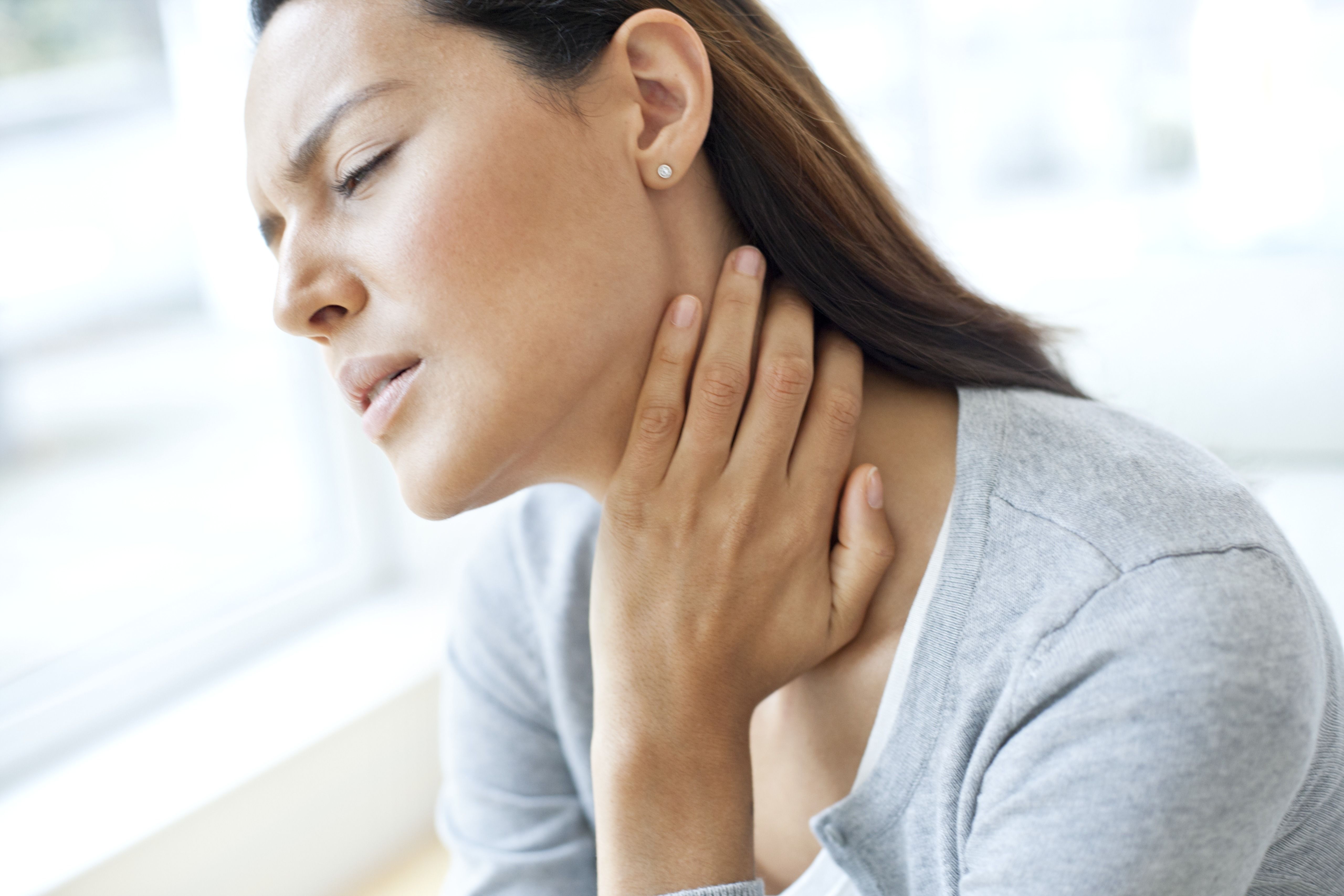 sore lymph nodes in neck