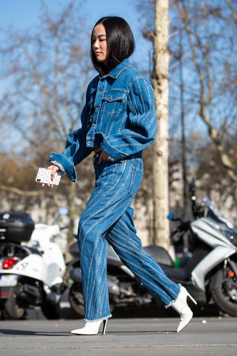 Street Style - Paris Fashion Week Womenswear Fall/Winter 2019/2020 : Day Three street style paris fashion week womenswear fallwinter 20192020 day three
