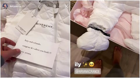 ariana grande gift for katy perry