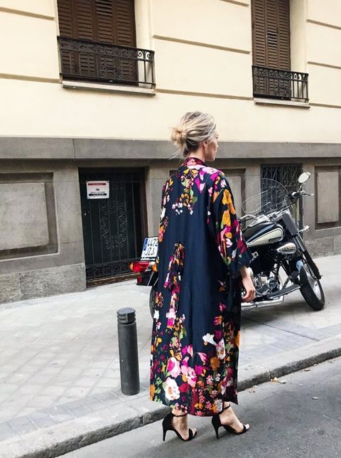 Saco ir al trabajo apasionado 23 kimonos largos de tendencia de firmas asequibles y españolas