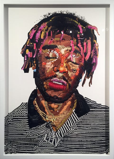 Yung Jake's Emoji Art - Willow Smith And Gigi Hadid Portraits