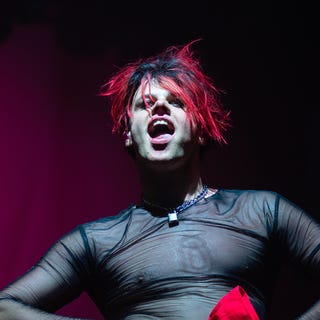 yungblud performs at alexandra palace, london