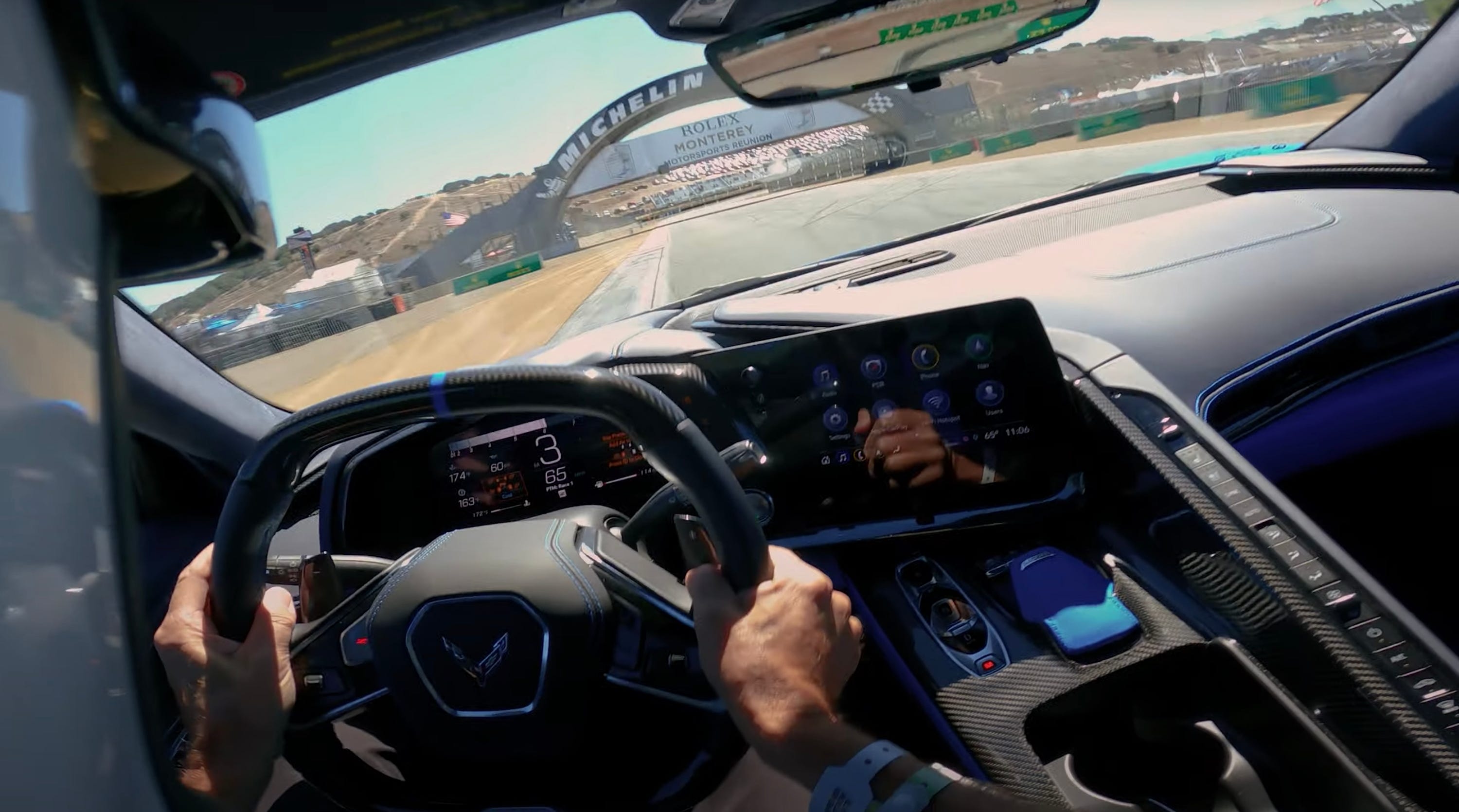 Listen to the Corvette Z06 Tear Around Laguna Seca