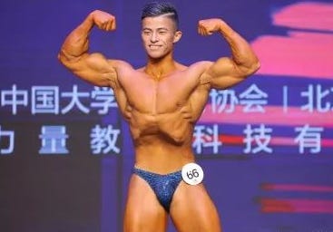 卵白を1日70個 が優勝の秘訣と語る大学生ボディビルダー 卵白を1日70個 が優勝の秘訣と語る大学生ボディビルダー
