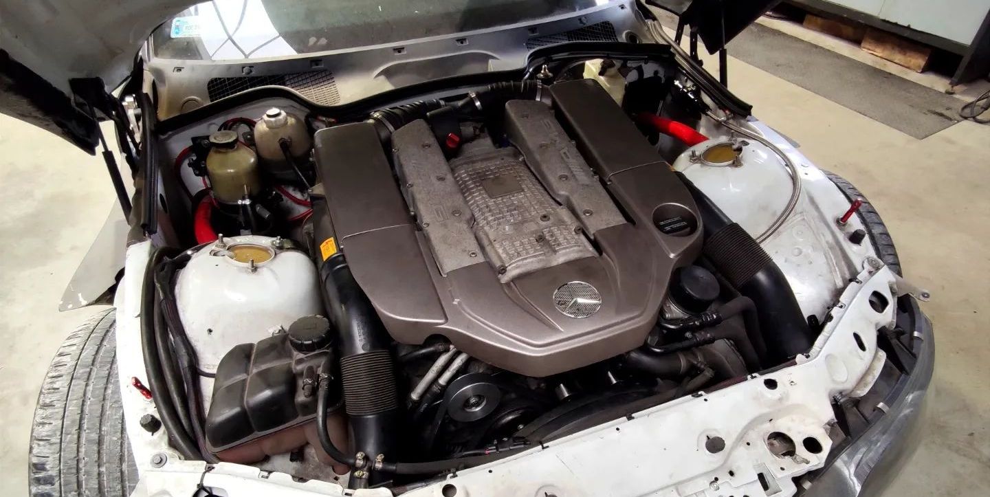 Someone Stuffed a Supercharged AMG V-8 Into a BMW Z3