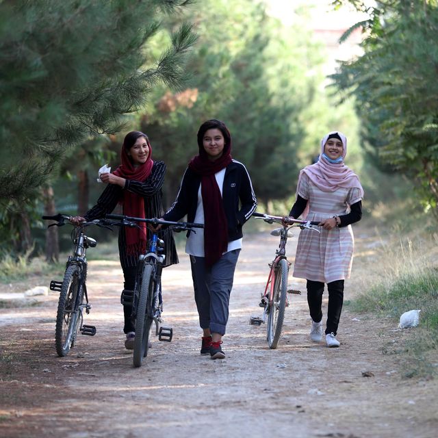 Afghan Women Use Bikes to Defy the Patriarchy - Life in Kabul, Afghanistan