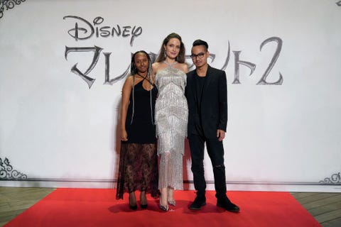 'Maleficent: Mistress of Evil angelina jolie kids angelina jolie kids