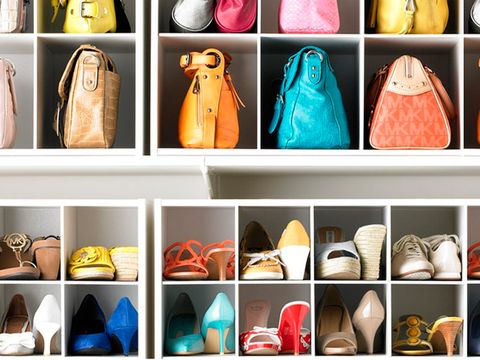 Footwear, Shoe, Room, Shelf, 