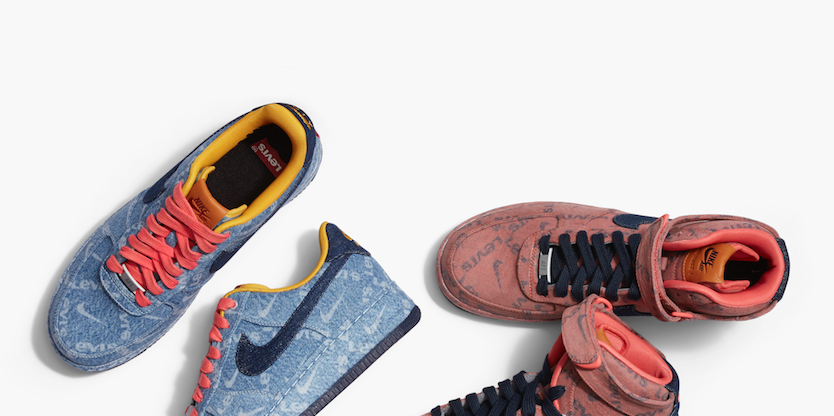 Nike y Levi's lanzan una de zapatillas Air 1 para