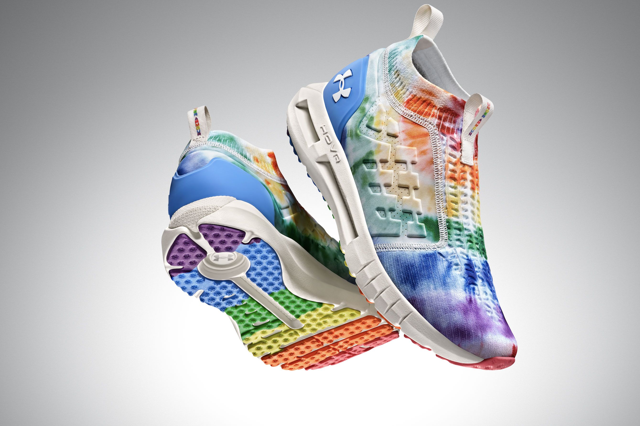 nike suela arcoiris