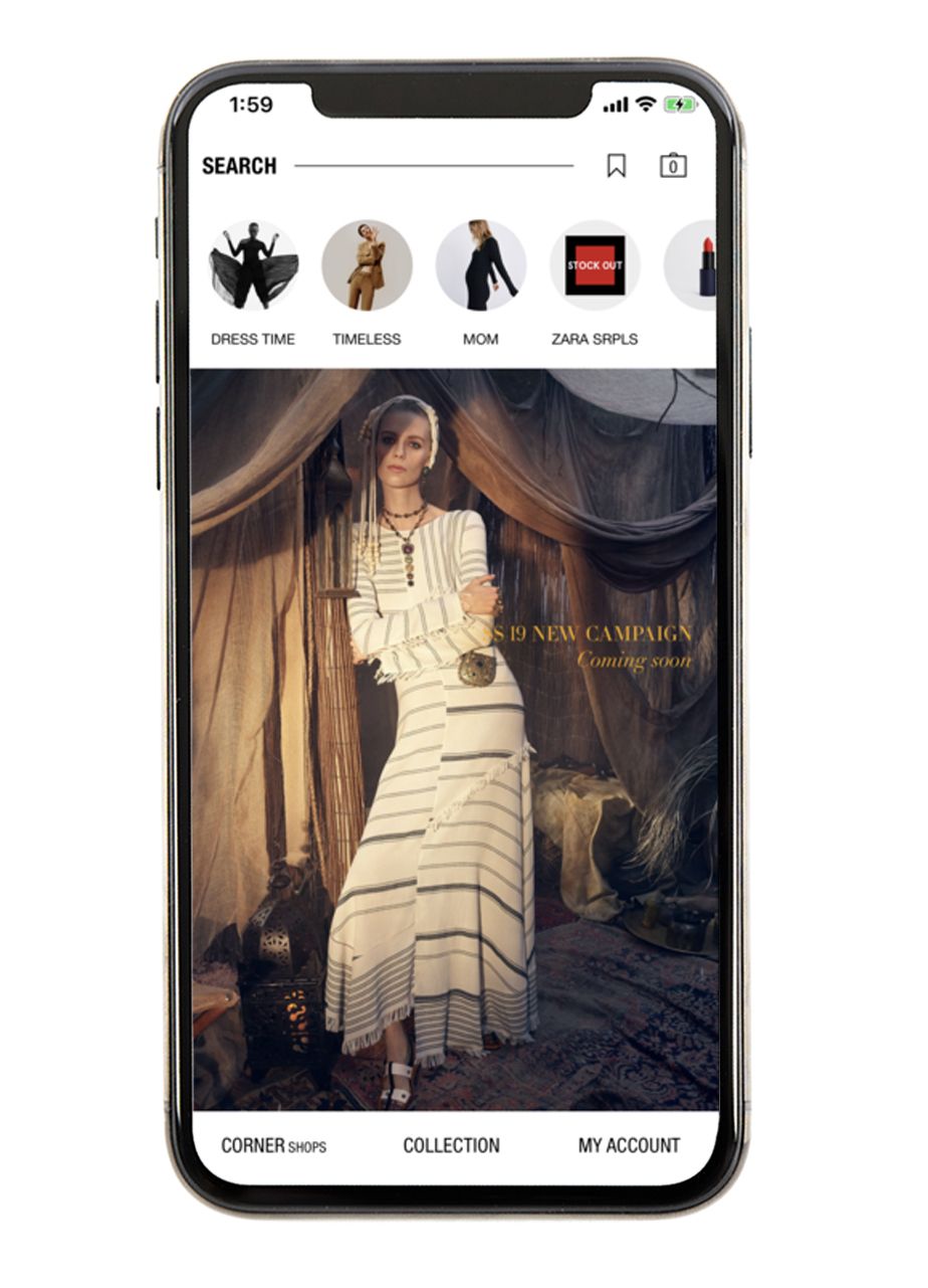 zara clothing app