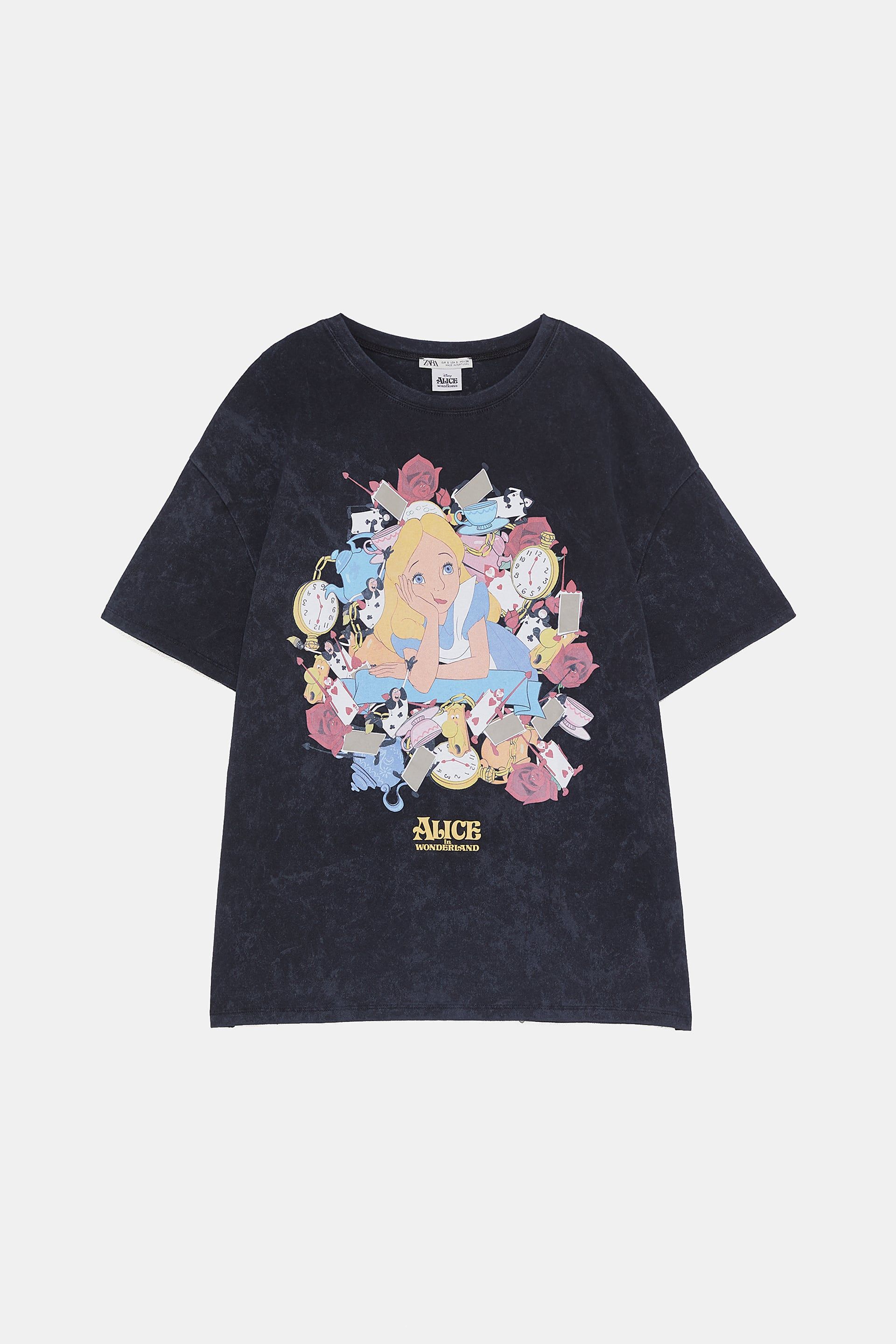 camiseta cenicienta zara