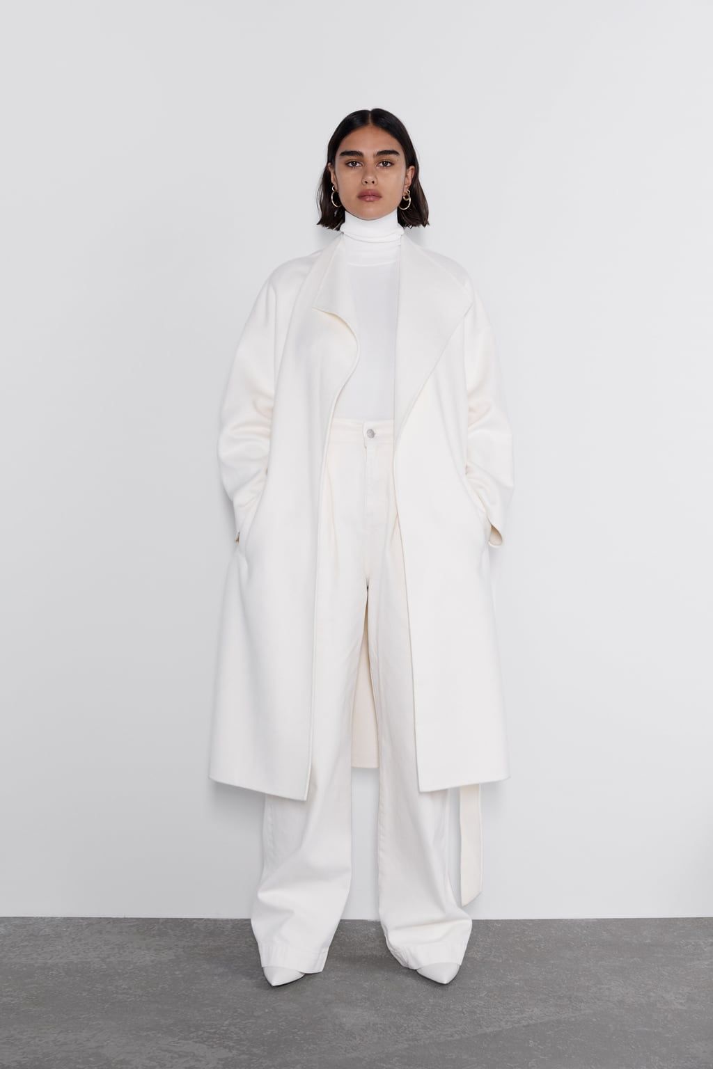white puffer jacket zara