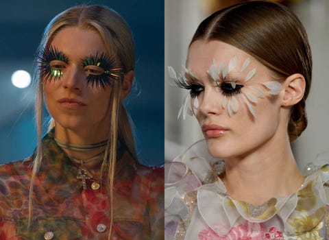 Zara se ha inspirado en Euphoria para sus maquillajes Zara se ha inspirado en Euphoria para sus maquillajes
