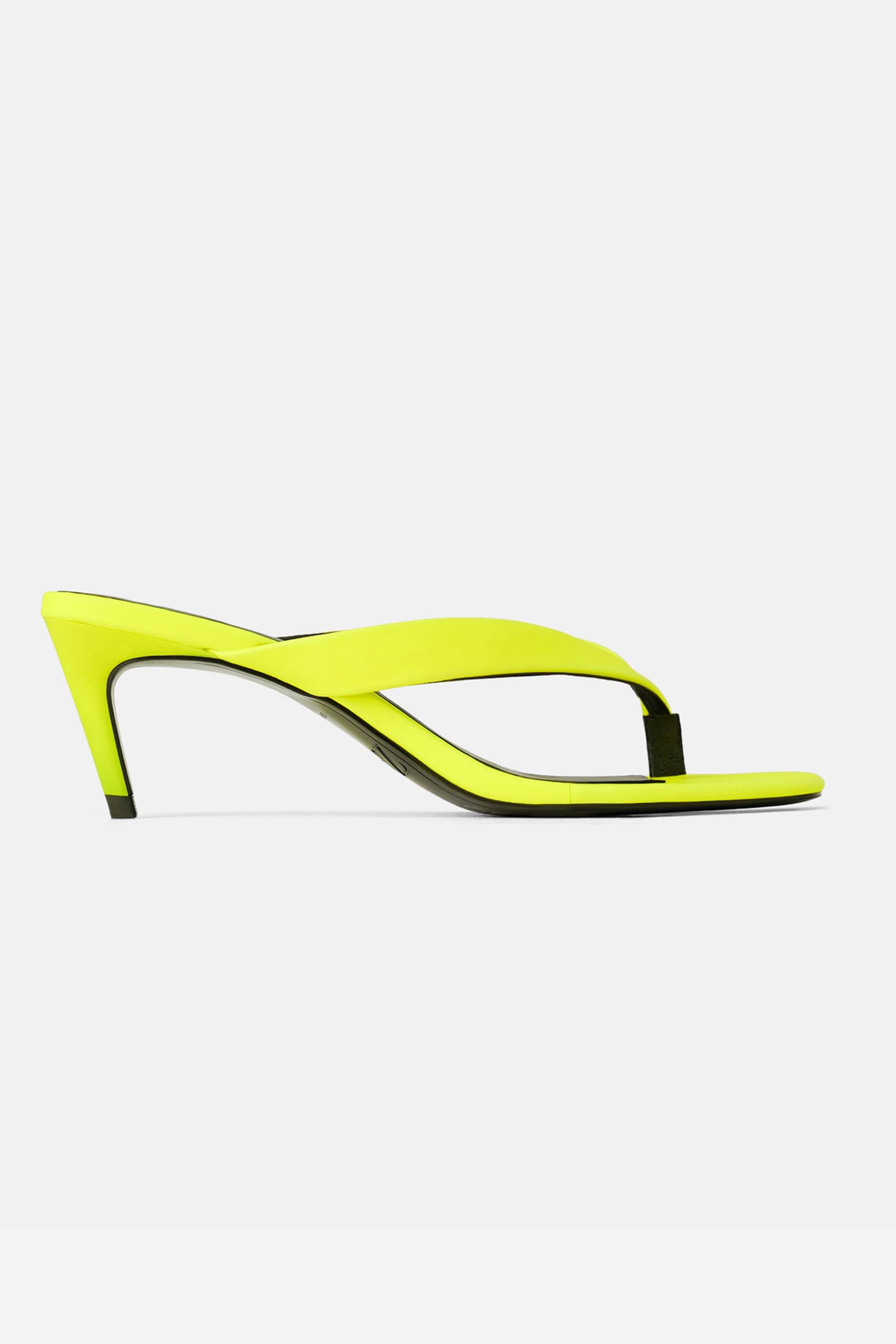 flip flop heels zara