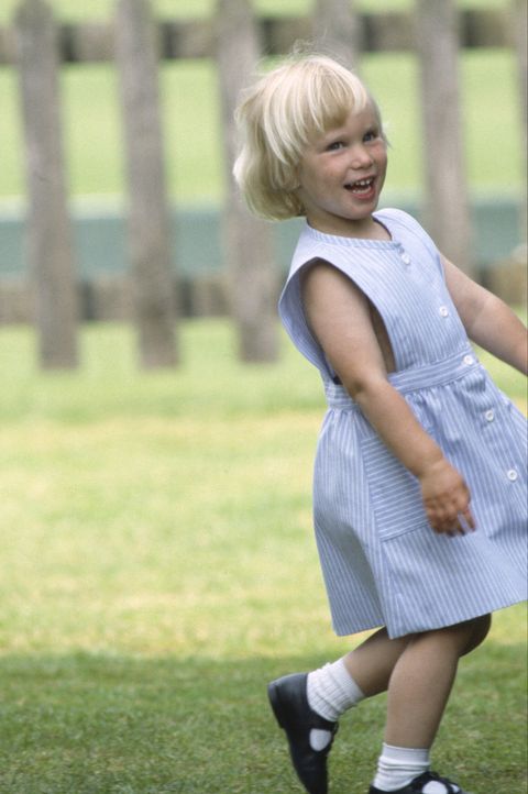 zara phillips age 3 laughing