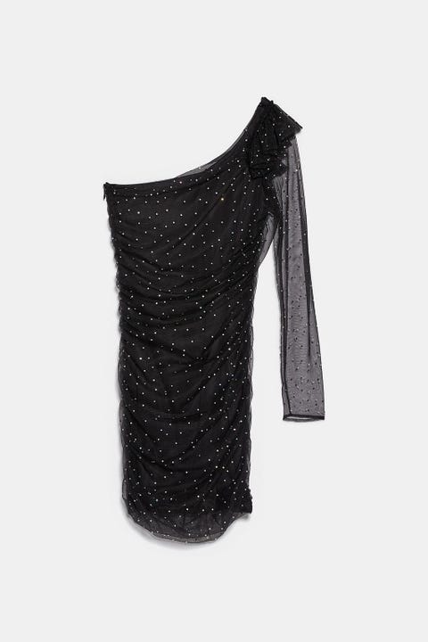 El vestido de fiesta asimétrico de Zara más viral de Nochevieja El vestido de fiesta asimétrico de Zara más viral de Nochevieja