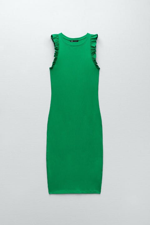 Cómo combinar los 34 vestidos verdes más bonitos de firmas low Cómo combinar los 34 vestidos verdes más bonitos de firmas low