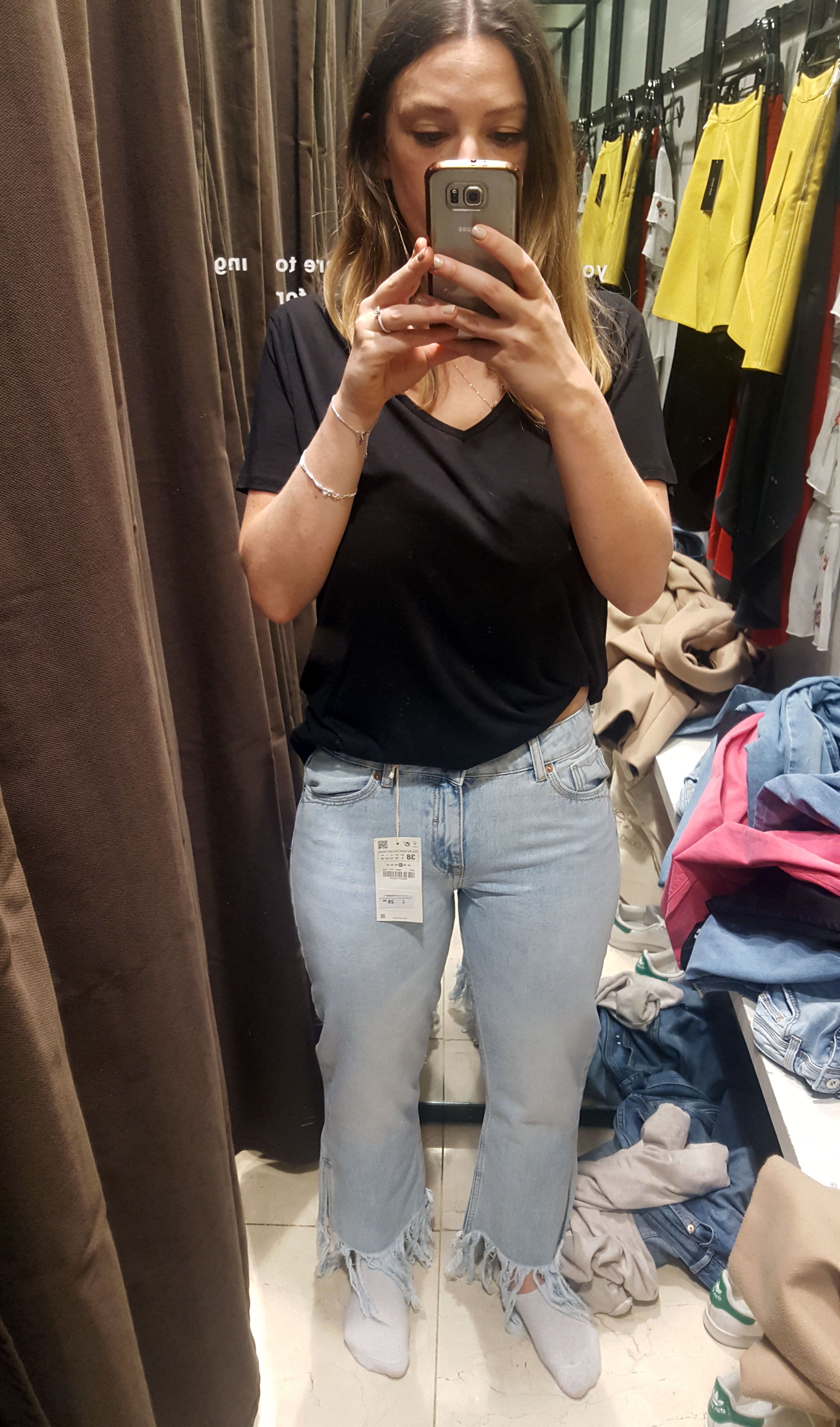 size jeans zara