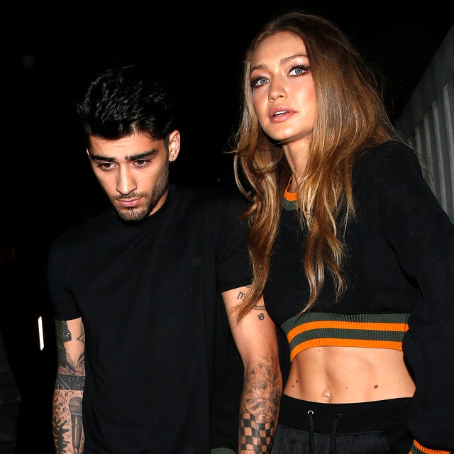 gigi hadid and zayn malik on september 17, 2016