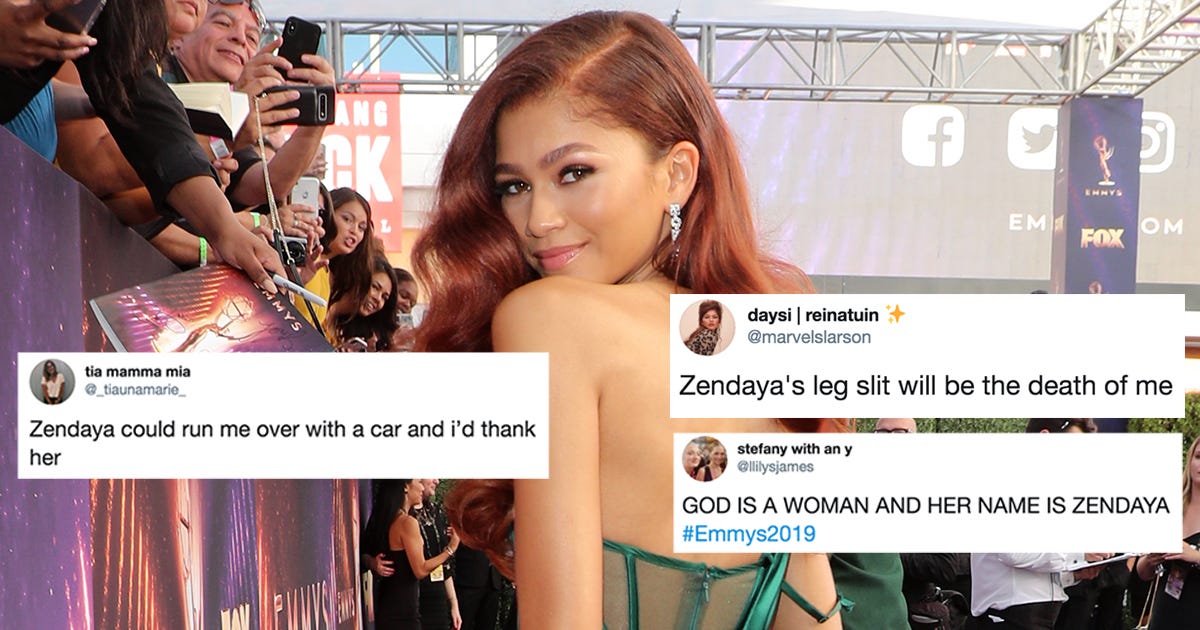 Best Twitter Reactions To That Zendaya Emmys Dress