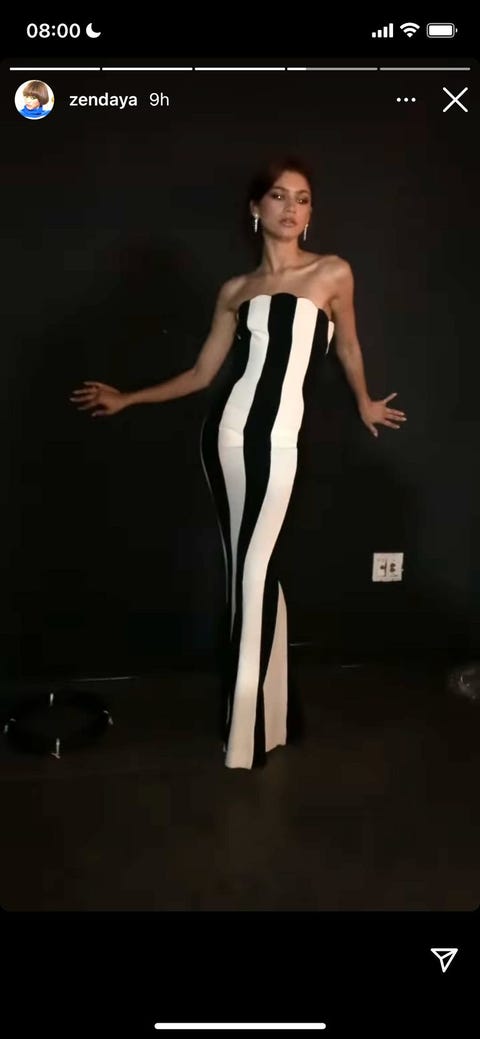 Zendaya in vintage Valentino zendaya in vintage valentino