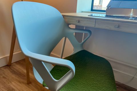 zeph multipurpose armchair at a desk