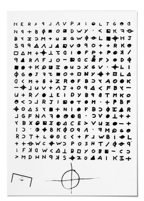 zodiac killer's 340 cipher