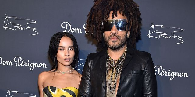 Lenny Kravitz Says He and Zoë Can Talk About "Anything and Everyth...