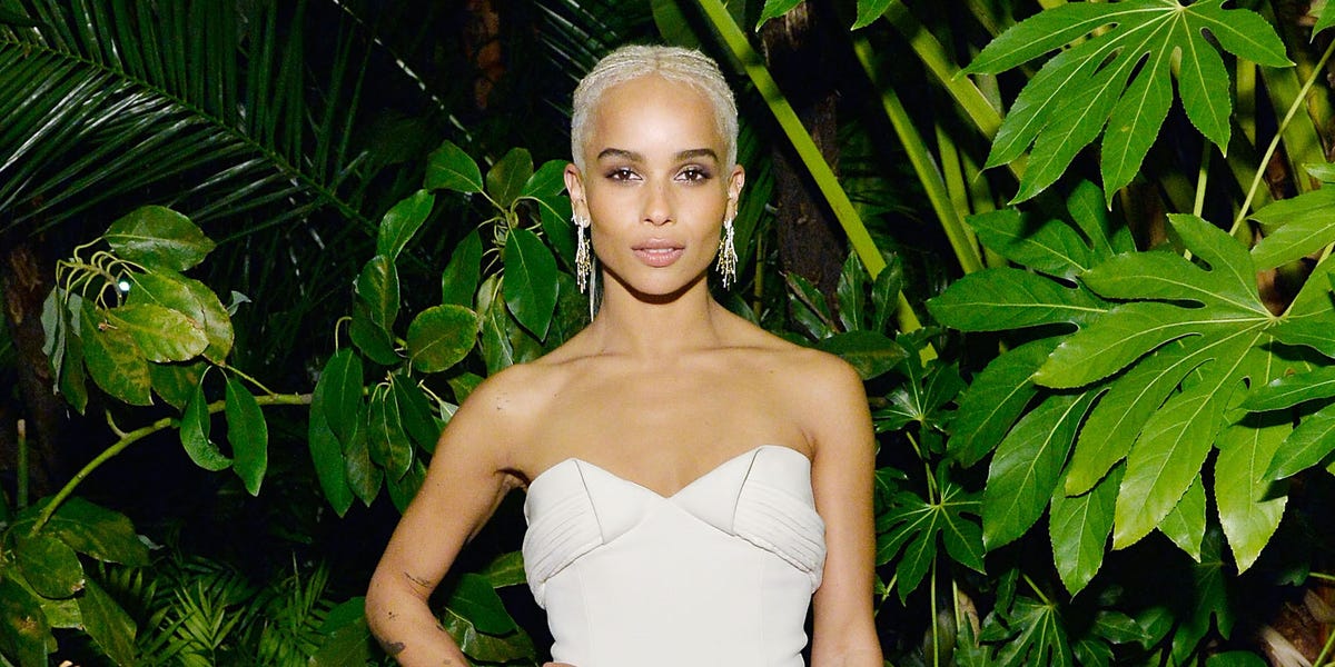 Zoe Kravitz's Blue Hair Is the Ultimate Hair Color for a Bold and Edgy Look - wide 8
