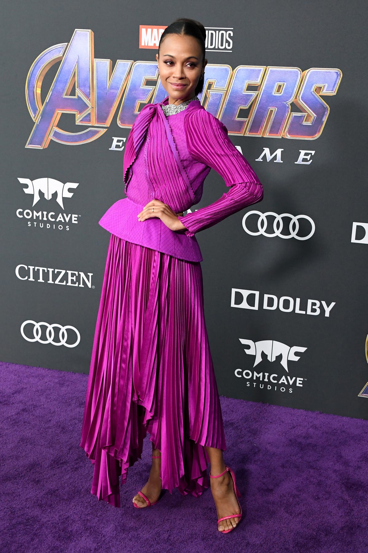 Marvel's Zoe Saldana to team up with Margot Robbie in new movie