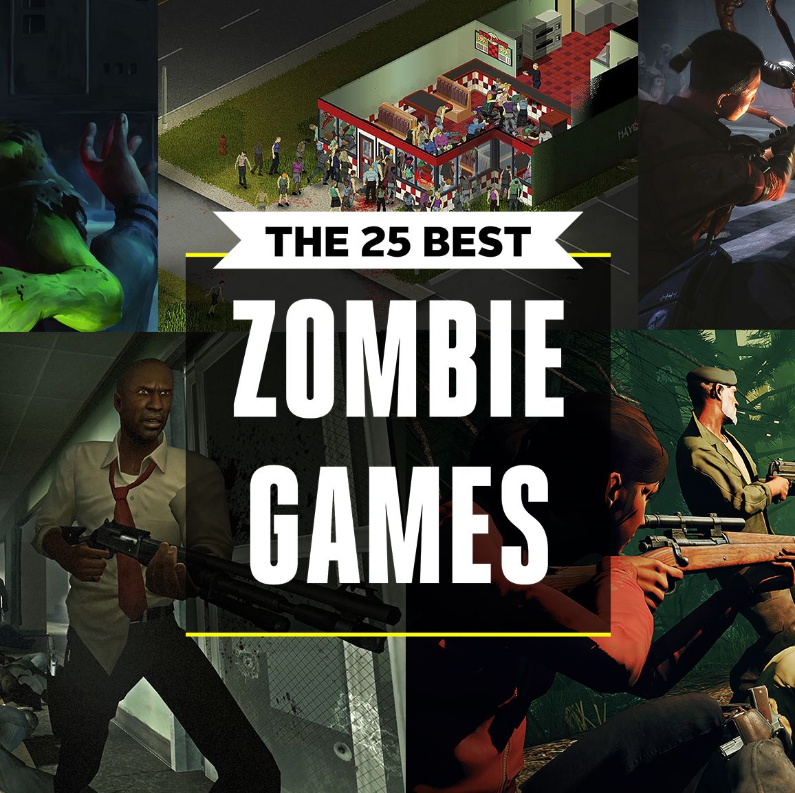 Los 25 mejores de zombis de tiempos