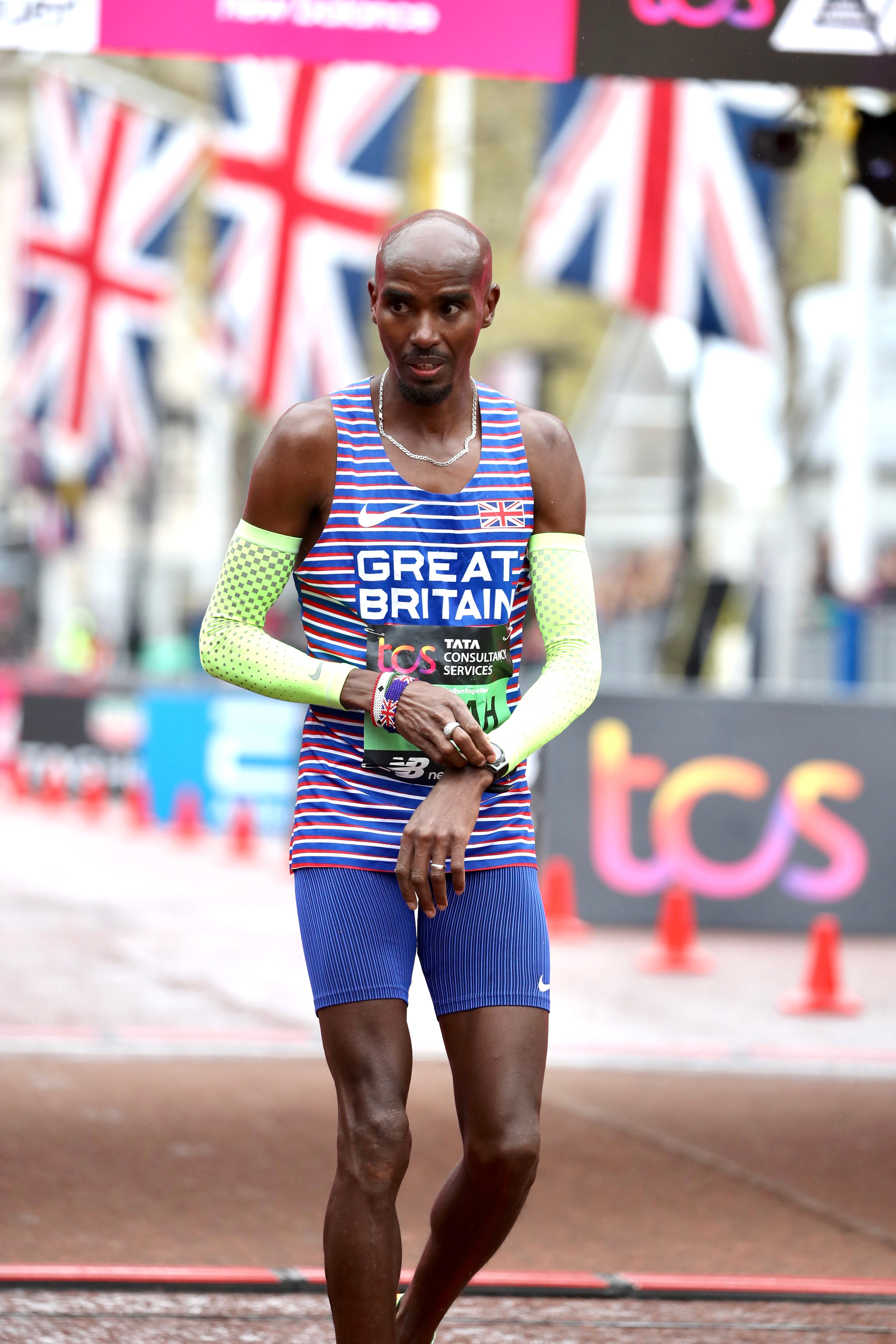 Mo Farah Finishes 9th at the 2023 London Marathon