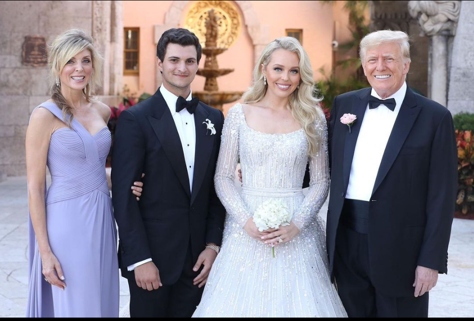 ドナルド・トランプ大統領の娘ティファニー・トランプ、実業家と結婚