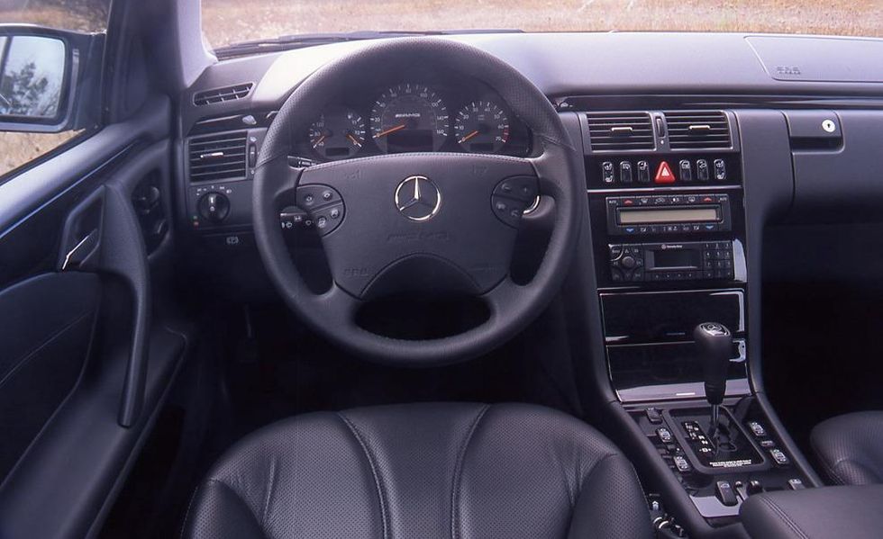 2000 mercedes benz e55 amg interior