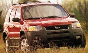 2001 Ford Escape XLT Tested