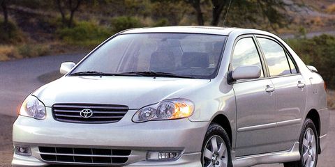 2003 Toyota Corolla Road Test 8211 Review 8211 Car And