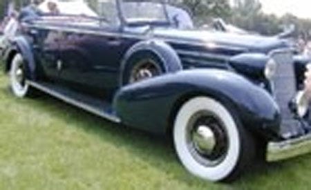 1935 Cadillac 370d Fleetwood 4 Door Convertible