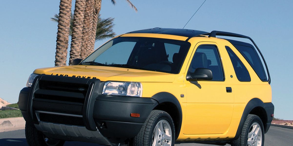 Spuug uit Beringstraat Genre 2003 Land Rover Freelander SE3: Fewer Doors, More Fun