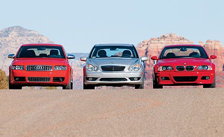 Tested: 2003 Performance Luxury Sedan Showdown