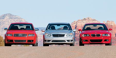 Tested: 2003 German Sports Sedan and Coupe Showdown