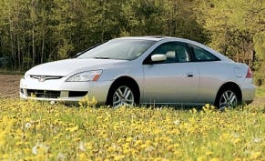 Honda Accord Coupe Ex V 6