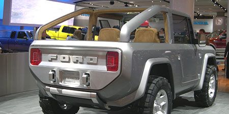 Ford Bronco Concept at the 2004 Detroit Auto Show