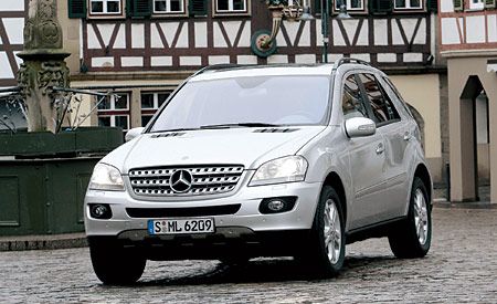 2006 Mercedes-Benz M-class (W164) AMG ML 63 (510 Hp)  Technical specs,  data, fuel consumption, Dimensions